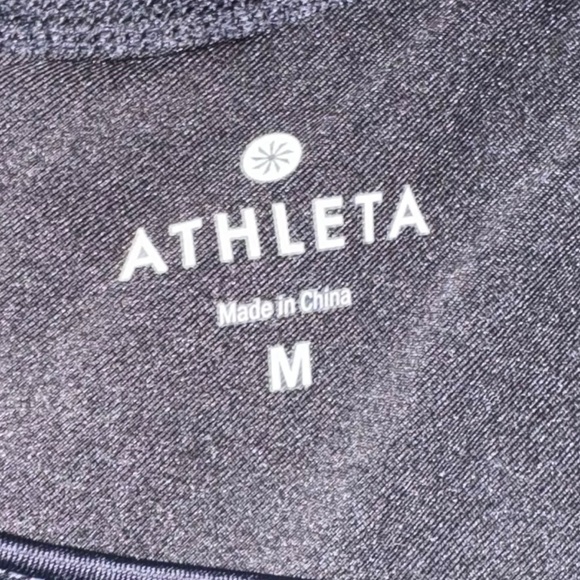 Athleta Streamline Rainbow Stripe Open Back One Piece Swimsuit - Picture 5 of 11